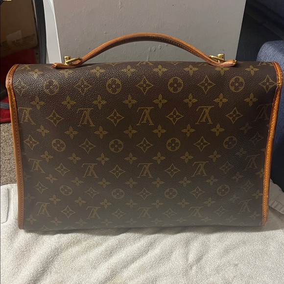 Louis Vuitton Brown Monogram Briefcase - Picture 4 of 12